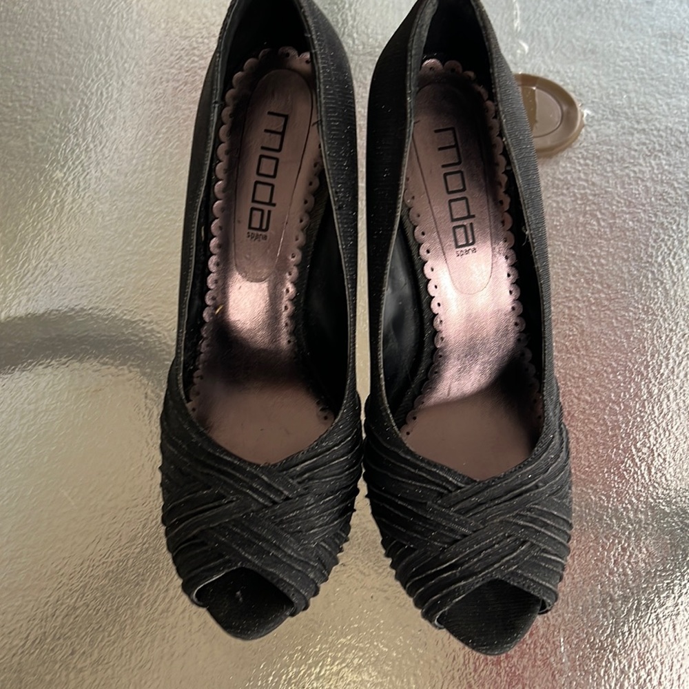 Black heels